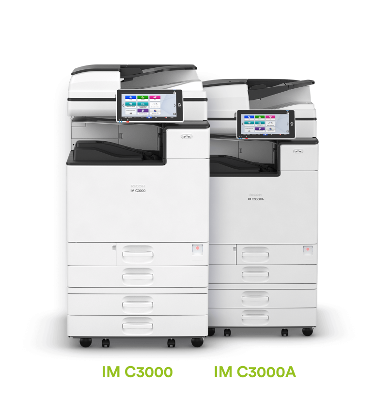 Ricoh IM C3000 / A duurzame kantoorprinter